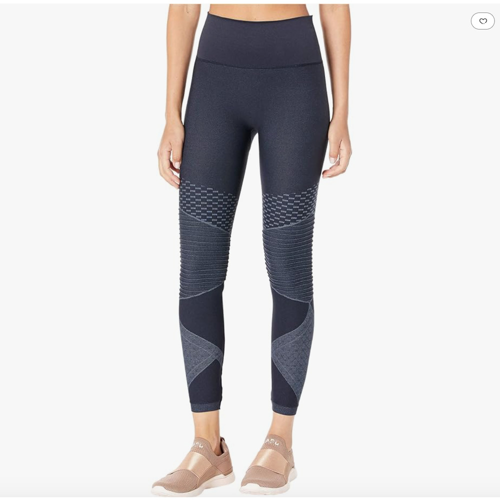 NWT SPANX Seamless Moto Indigo Sky Legging Size S